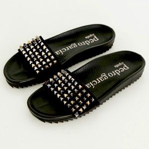 Pedro Garcia AMA Stud Slide Black size 37
